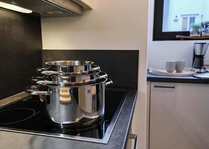 Stadtversteck - Zentral - 5min Zur Bali Therme Und Gop - Boxspringbett Apartment Bad Oeynhausen